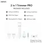 ماشین اصلاح موی حیوانات خانگی شیائومی مدل petkit 2in1 pro