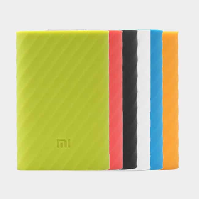 کاور سیلیکونی پاور بانک Xiaomi مدل 10000mah کاور سیلیکونی پاور بانک Xiaomi مدل 10000mah