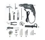 قیمت جعبه ابزار و دریل ضربه ای شیائومی مدل AKKU AK721