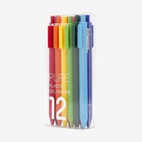 پک ۱۲ رنگ خودکار ژله ای شیائومی مدل Kaco Pen